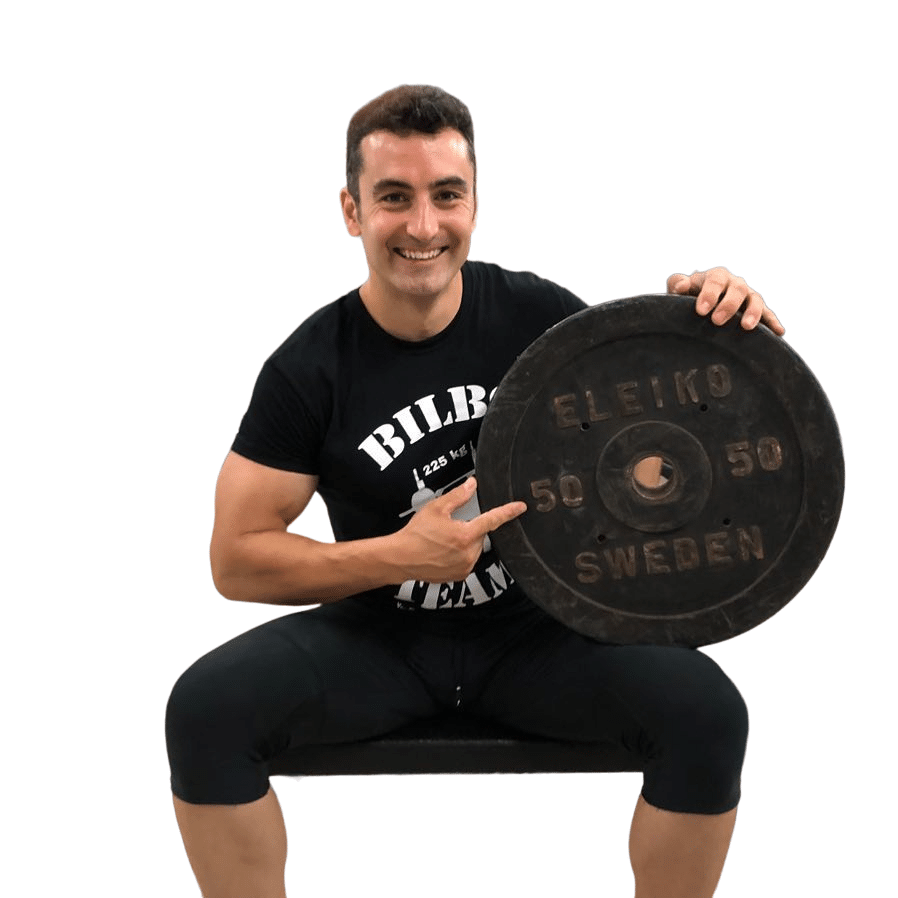 Jesus Valera, creator of the Bilbo Method. bench press training