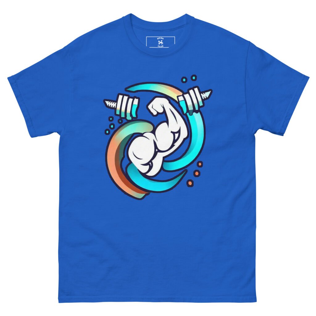 Camiseta BilboTeam azul hombre