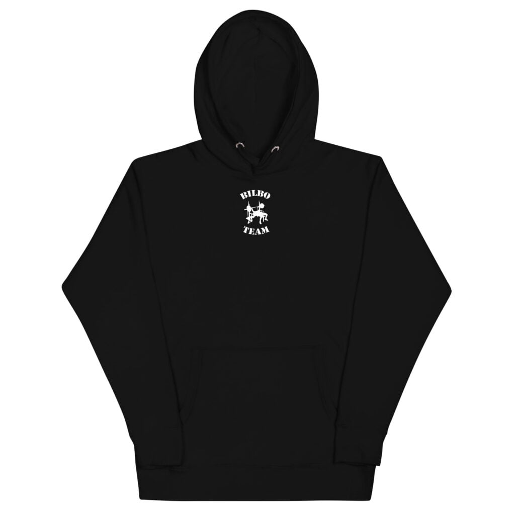 sudadera bilboteam negra unisex