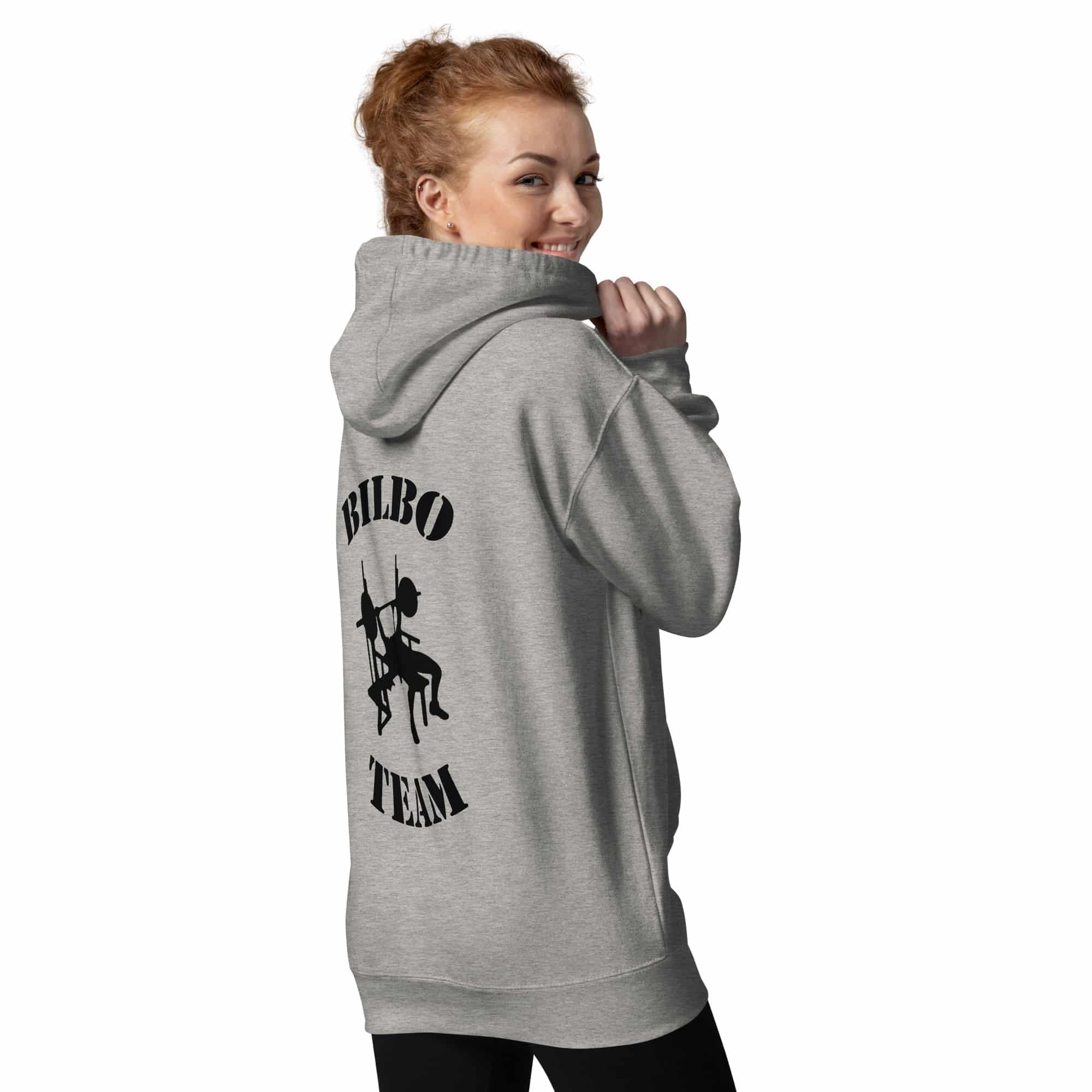 Sudadera unisex BilboTeam gris