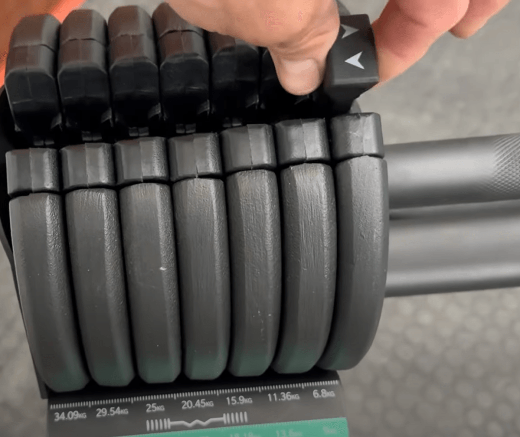 Lullax NEOBAR weight selector