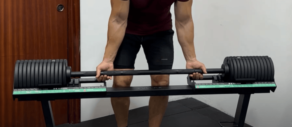 NEOBAR 2 CONVERT barra ajustable en peso para entrenar en casa