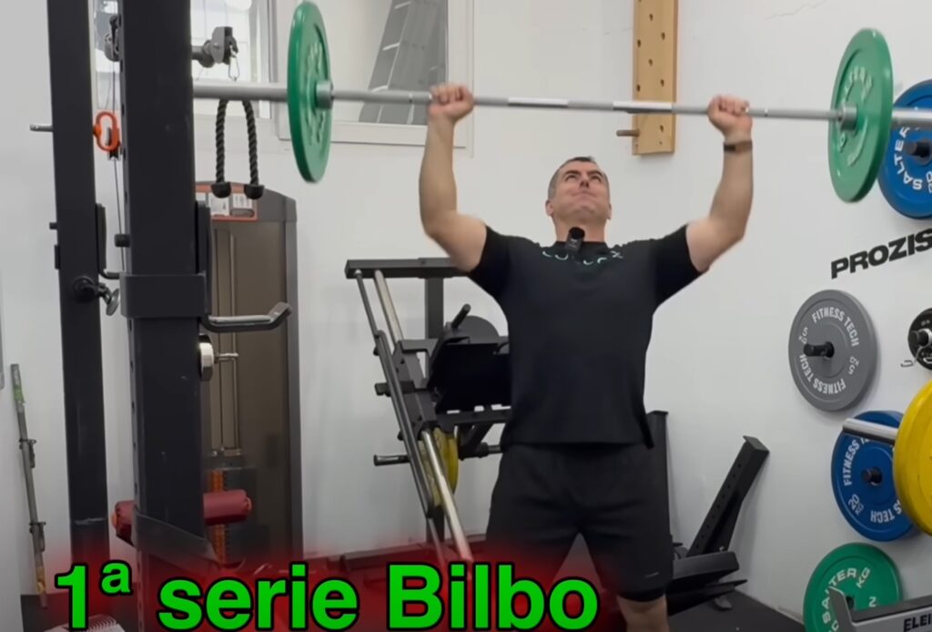 rutina de hombros con método Bilbo