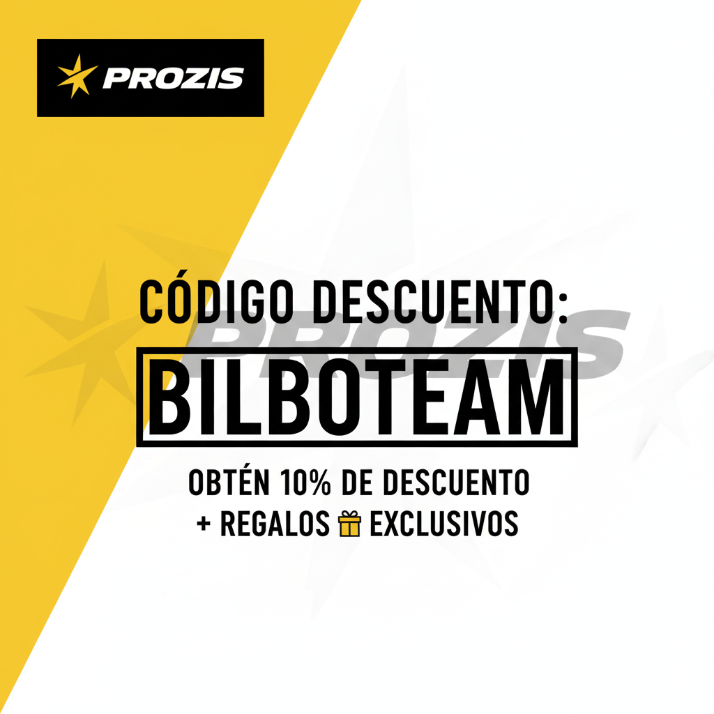 how to use the discount code PROZIS BILBOTEAM
