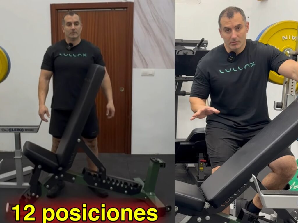 Prueba banco inclinado Lullax Neo Bench